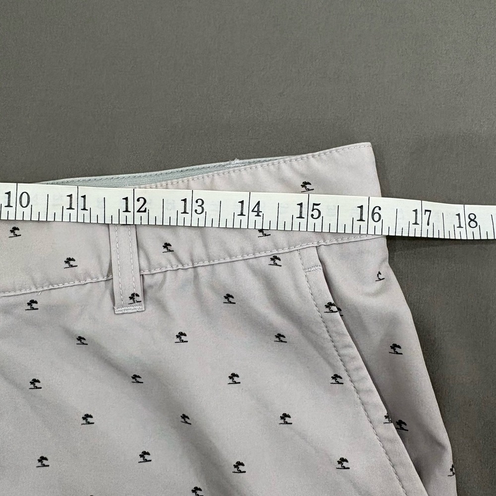 Adidas Golf Shorts Gray Performance Stretch Flat Front Performance Men Size 32 - Picture 6 of 12